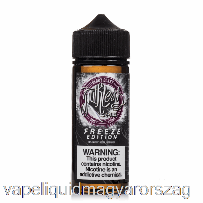 Berry Blast - Freeze Edition - Könyörtelen Gőz - 120ml 0mg Vape E Cigi